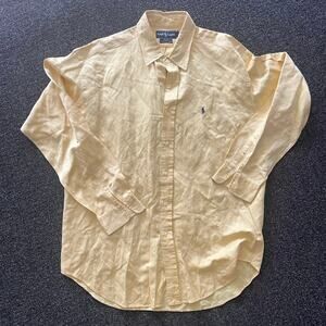 Vintage Silk Ralph Lauren Blake Button Down Shirt